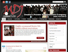 Tablet Screenshot of master-djs.com